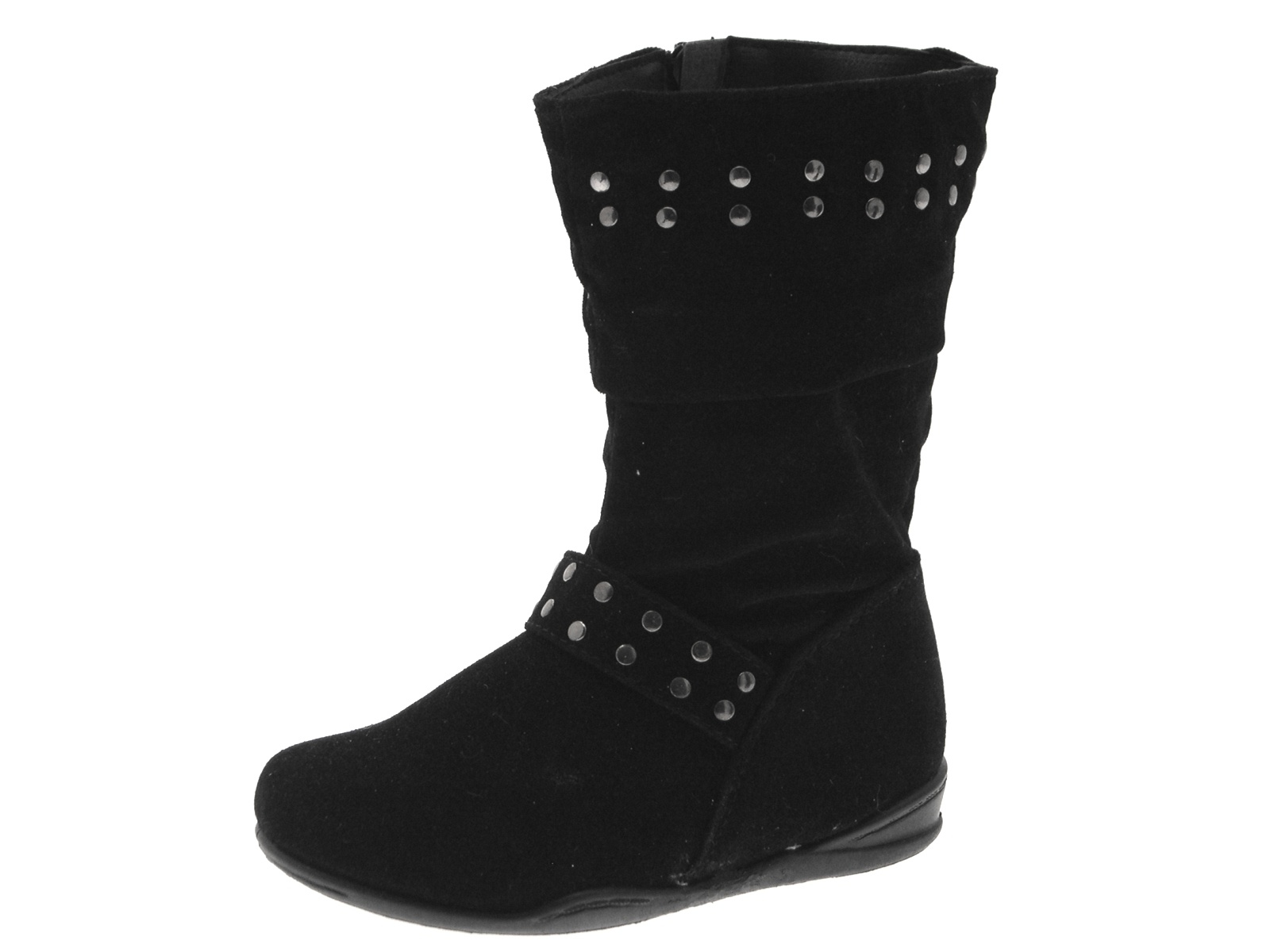 mid calf studded boots